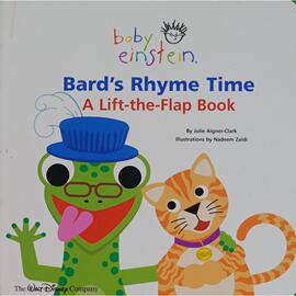 babyeinsteinbard'srhymetimebyjulieaigner-clark木板书，hyperion小小爱因斯坦巴德的押韵诗时间