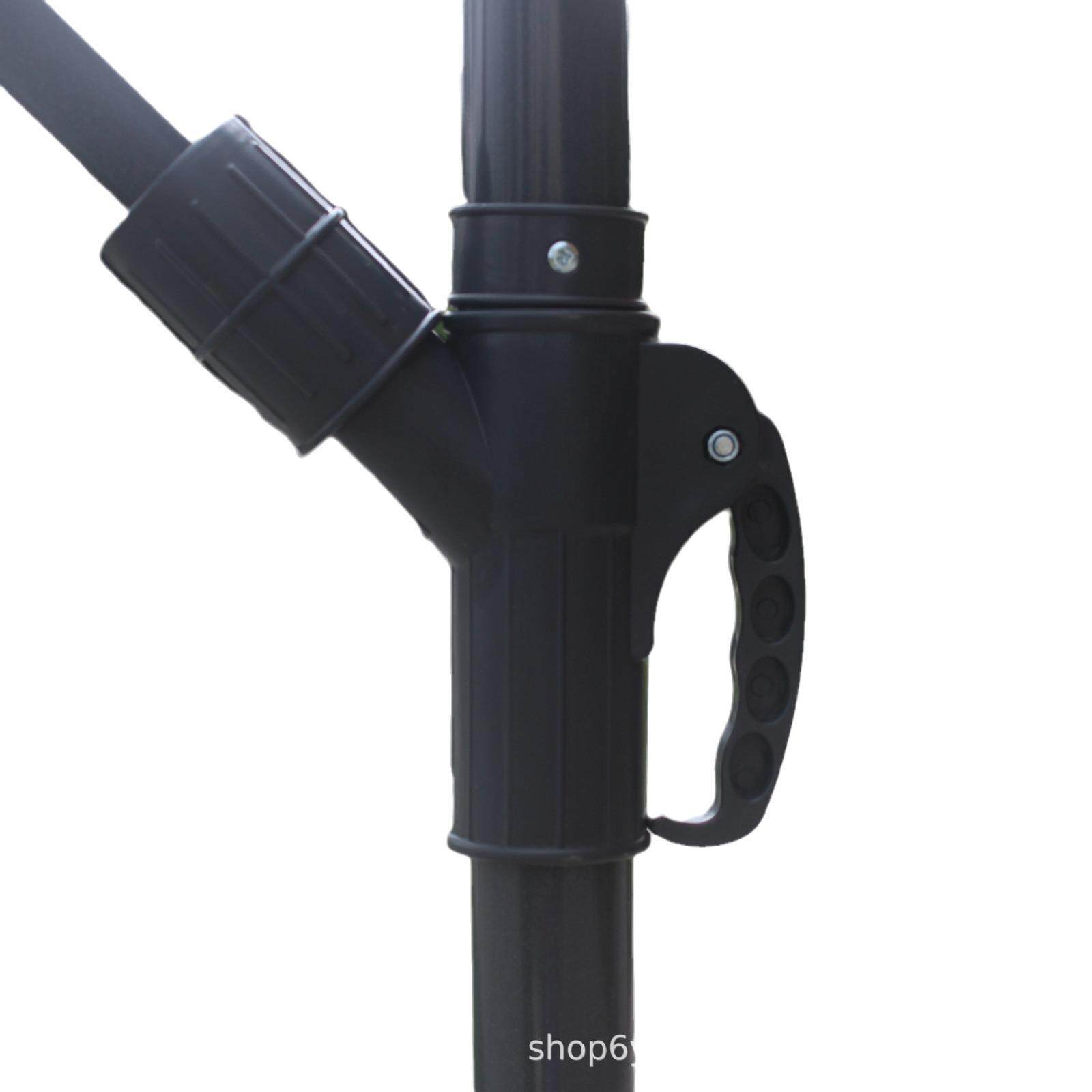 厂家室外防雨太阳伞露天庭院可旋转折叠伞高颜值遮阳伞咖啡厅