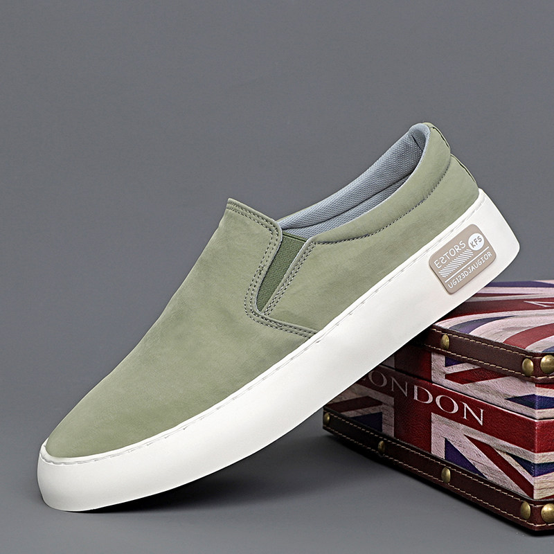 男鞋2025年新款潮春季男士帆布鞋韩版百搭一脚蹬布鞋休闲春秋板鞋,流行男鞋,布鞋,淘宝优惠券,粉丝福利购,淘宝优惠卷