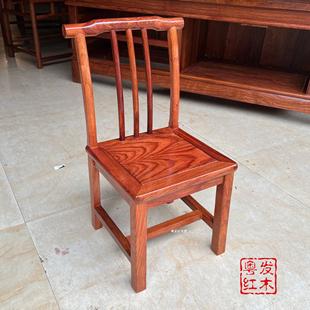 红木刺猬紫檀桌椅儿童小凳子家用书桌宝宝学习板凳实木中式换鞋凳