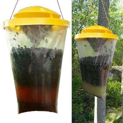 Trap Insect Bug Killer with Bait Outdoor Farm Fly Trap
