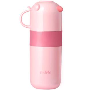 TD61儿童洗漱杯旅行便携可爱刷牙杯子牙刷收纳盒分装瓶洗护套装漱