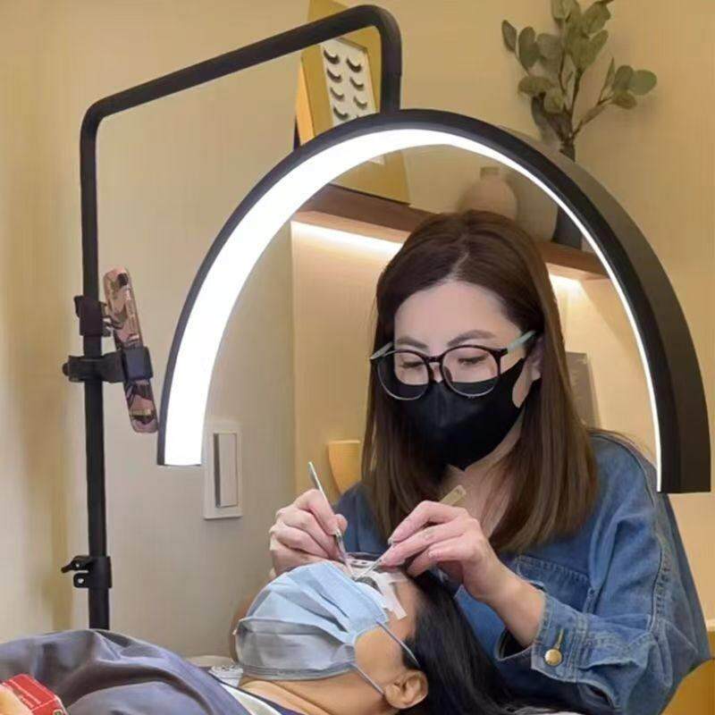 纹绣灯美容灯美甲美睫纹眉落地110V护眼LED照脸祛斑痘纹身专业灯