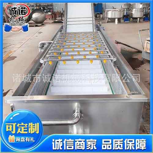不锈钢果蔬气泡喷淋清洗设备大枣青菜清洗机食堂用不锈钢洗菜机