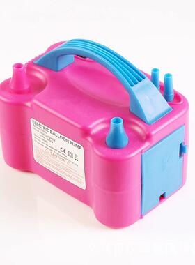 电动打气筒气球打气筒电动充气泵气球打气筒双孔电动气球机 73005