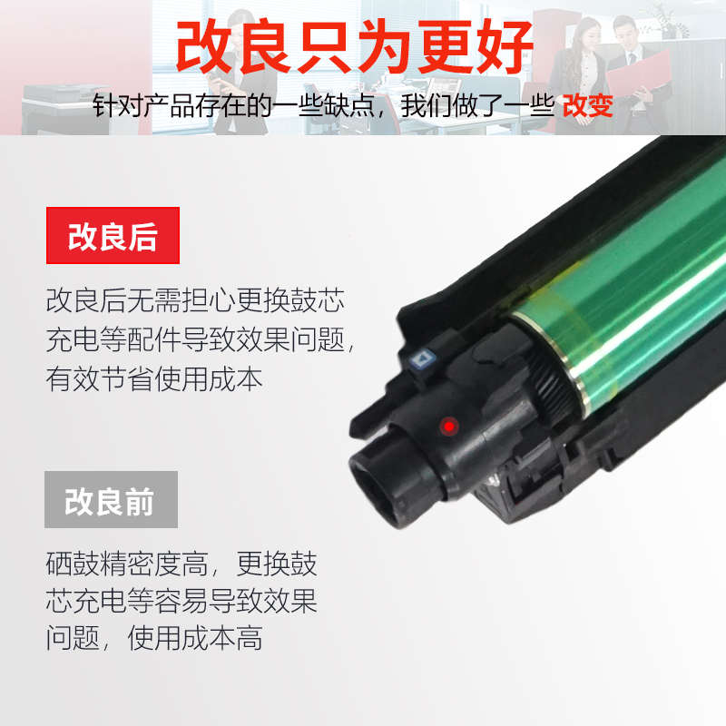 美能达C308 C368柯美C458 C558 C658震旦C307套鼓DR313