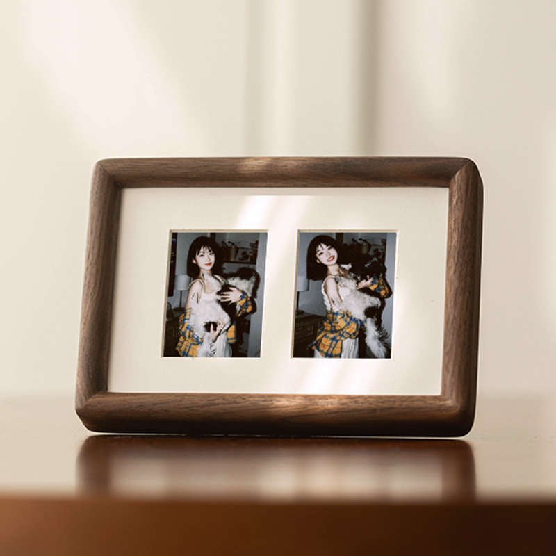 3摆件照片展示架挂拍打印寸红宫格相册两张多相框墙立得摆61n网台