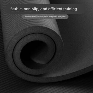 Thick Non Durable Mat Pilates Fitness Exercise Gym Yoga slip
