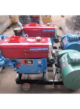 2潍坊柴油小型单发电机组电启动拖拉机0ABD-20HFkw国联缸全保