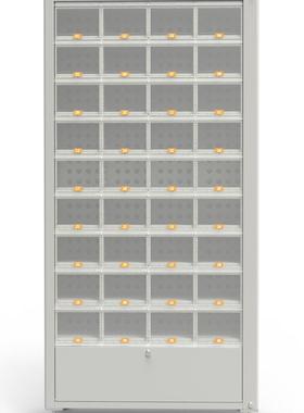 小型全自动售机格子柜档案柜76204取柜扫码无人餐货助设备机支持