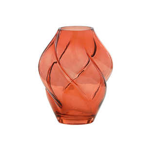 客厅水培鼓包玻璃不规则马蒂斯色家居玄关花瓶matisse桔器插花