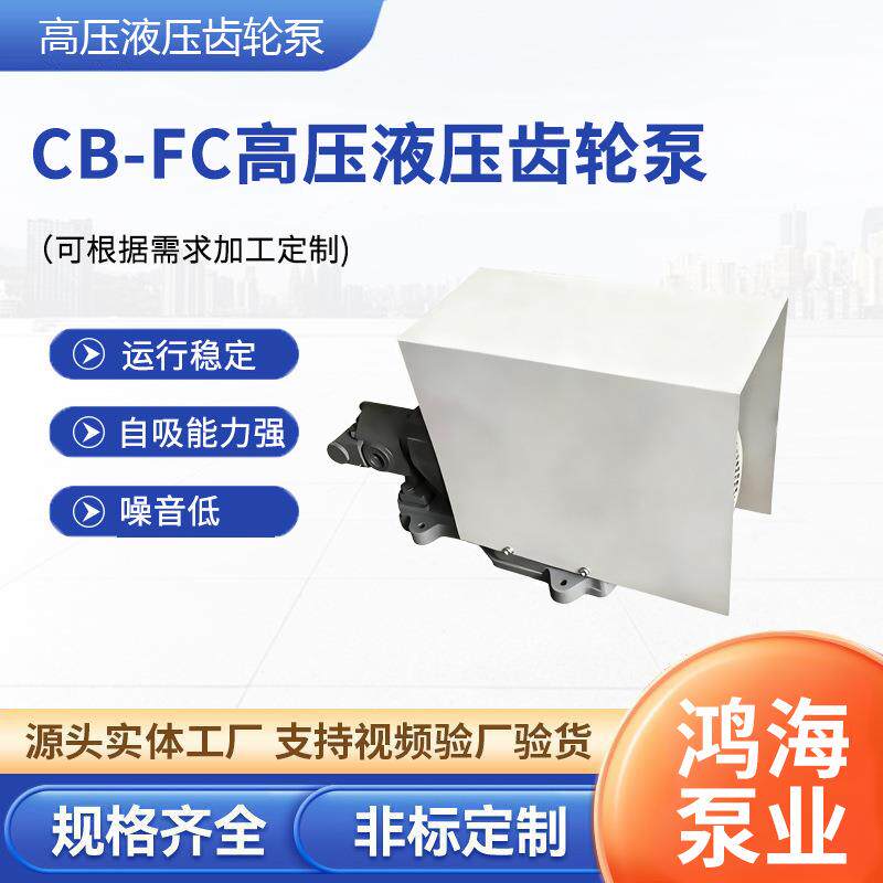 cb-高压液压齿轮泵铝合金油压离心泵齿轮泵粉末冶金双联液压泵