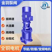 生活给水管道增压泵 多级离心泵 80DL50 20X4大流量高扬程立式