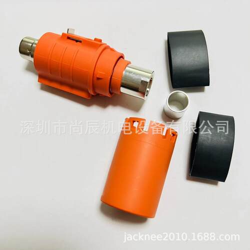 安费诺大电流IP67储能连接器C10-738727-1500 50MM2 200A1000V