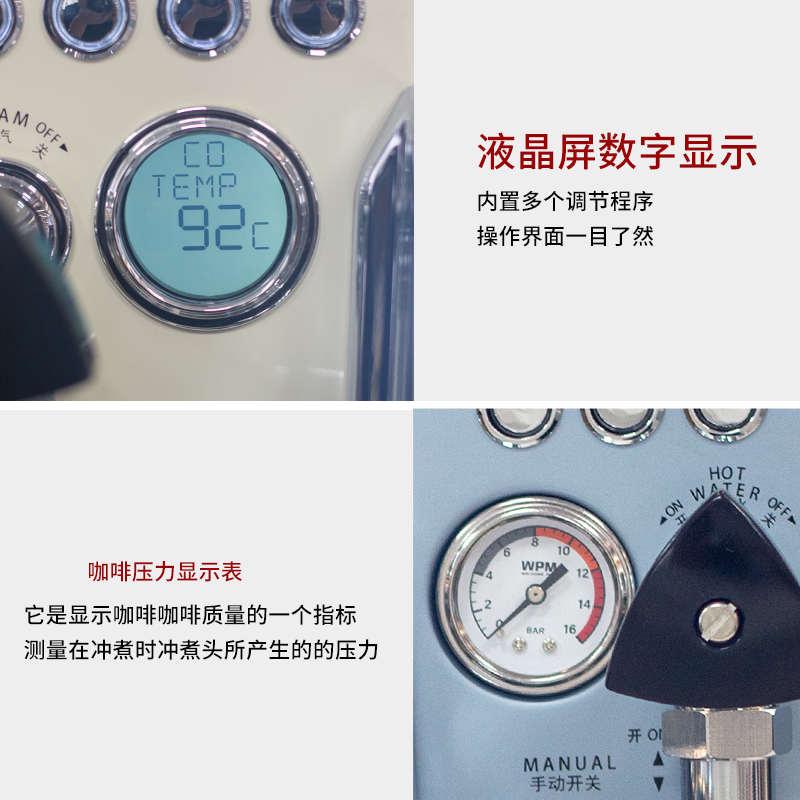 Welhome/惠家 KD-310P全半自动意式家用商用专业打奶泡咖啡机3000