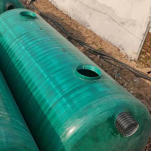 玻璃钢化粪池污水处理设备一体化缠绕家用化粪池隔油池厌氧池