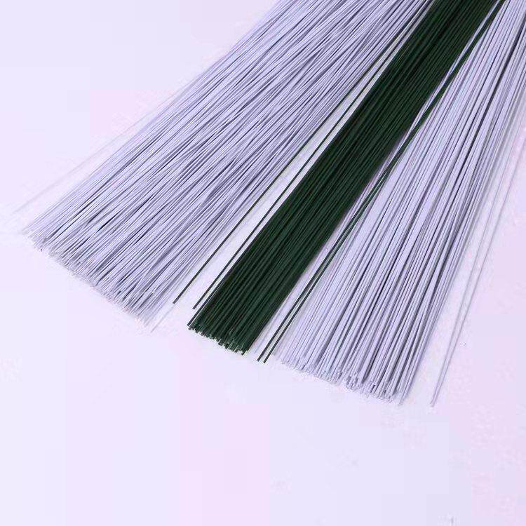 12-26号花艺铁丝婚庆手工diy包胶细铁丝丝网花叶脉材料花杆