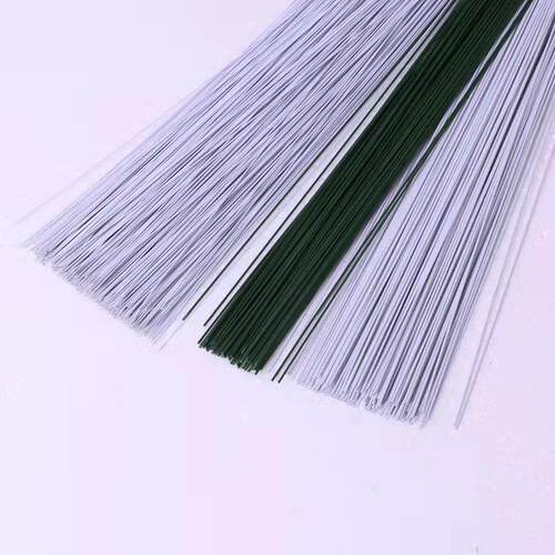 12-26号花艺铁丝婚庆手工diy包胶细铁丝丝网花叶脉材料花杆