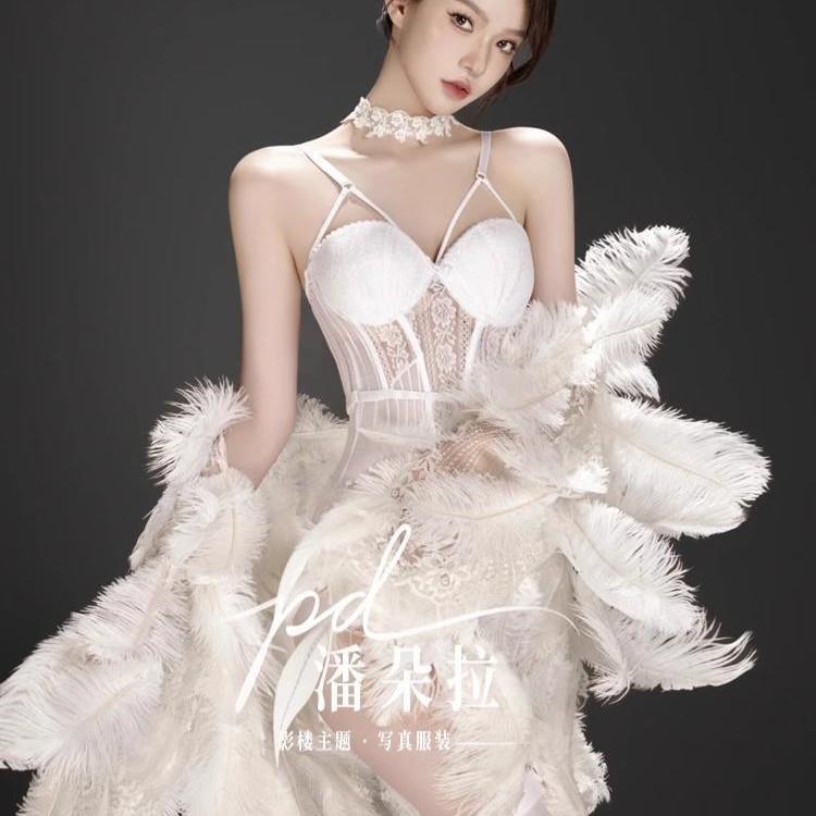 御姐女神纯欲透视裙影楼写真服装钓系美人辣妹私房艺术照摄影演出