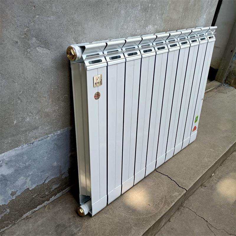 暖气片75*75铜铝复合散热器自采家用暖气片工程取暖暖气片