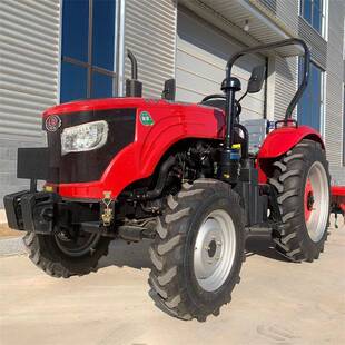 洛阳504农用拖拉机果园林地小钢炮开沟旋耕还田四轮拖拉机