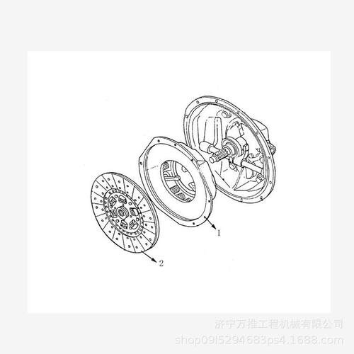 现货供应山推压路机配件SR20离合器总成263-10-05202