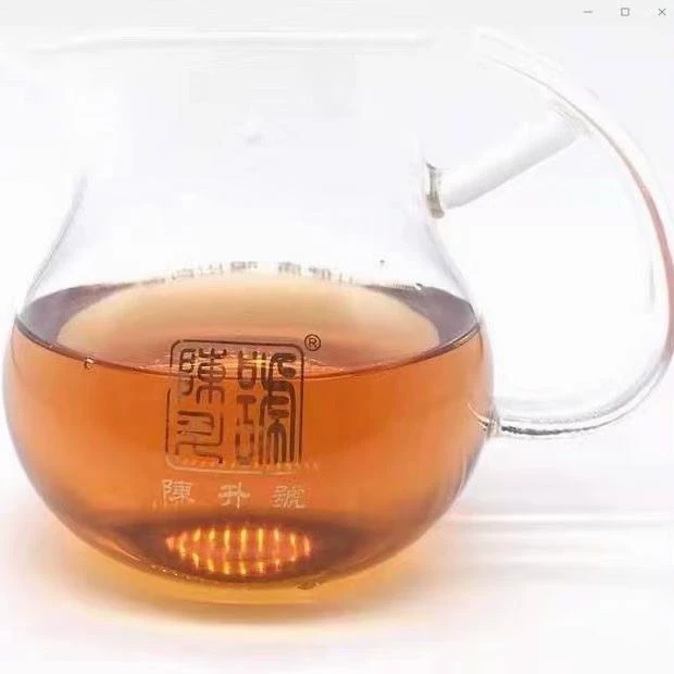 2008年陳升號班章綠印七大金剛普洱生茶380g老茶陳茶 普洱茶 BUASHOP普洱老茶