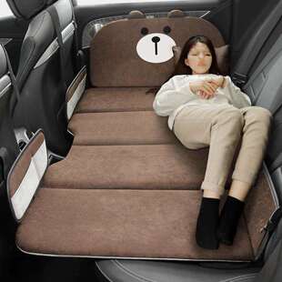 折叠车载床后座汽车床垫后排轿车旅行床SUV睡垫车内儿童睡觉植绒