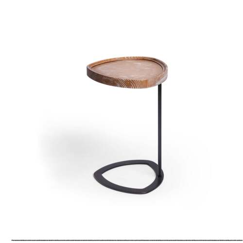 丹麦中古松子极简边几边桌实木沙发边几客厅小桌子置物床边小茶几