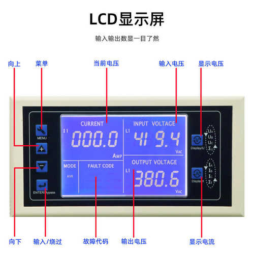 380V三相大功率稳压器100KW交流家用全自动无触点稳压器400K电源