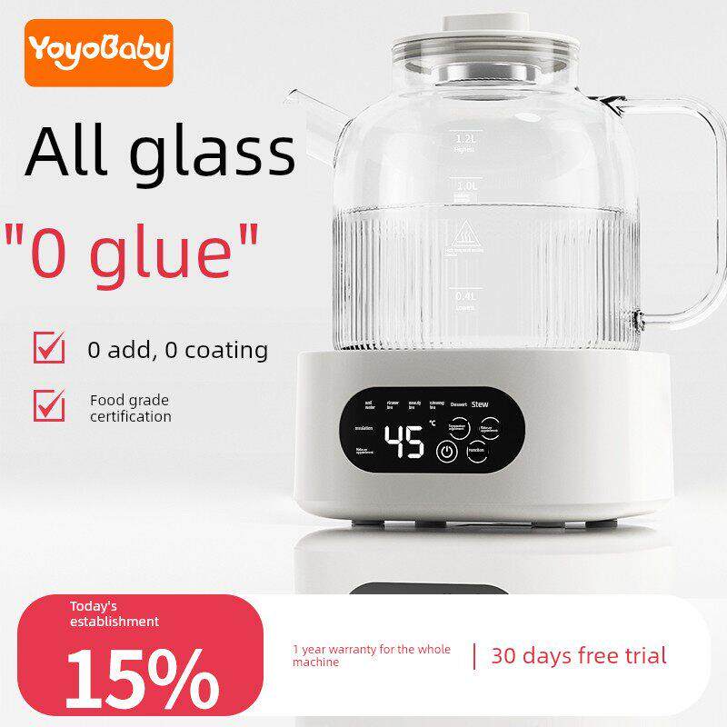 迷你养生壶家用多功能恒温烧水壶全玻璃一人煮茶器办公室小型mini