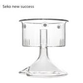 Xgong 高硼硅玻璃蒸汽喷雾杯茶壶配件W10衬垫杯茶壶配件 W19原装