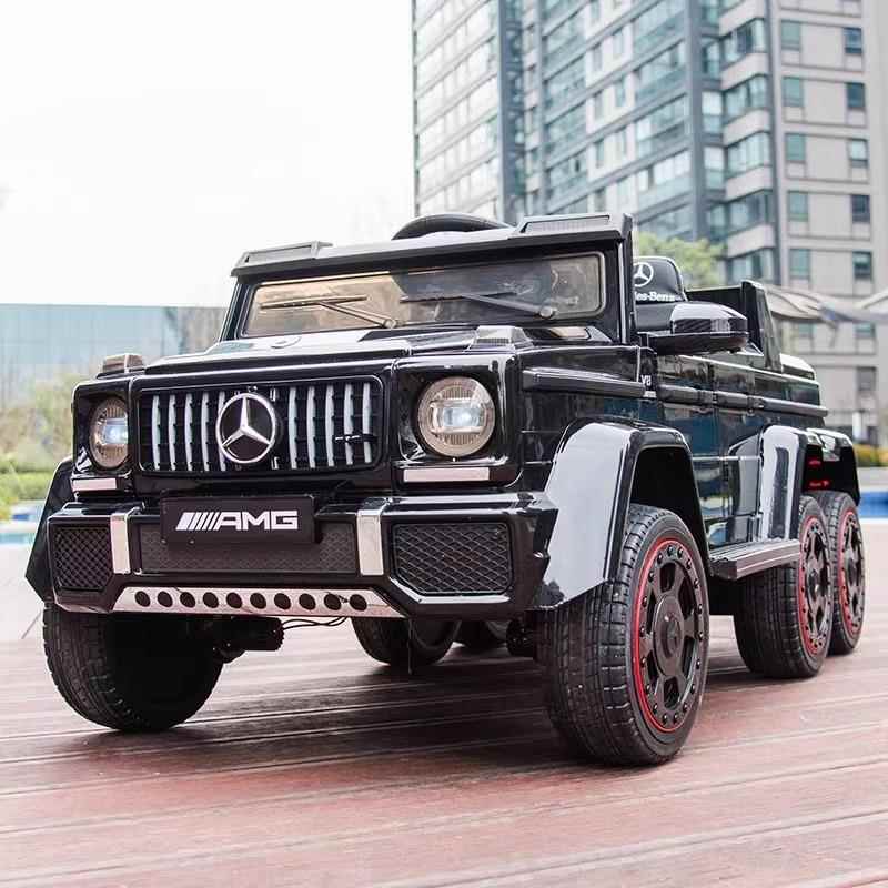 高档6轮控奔大g驰儿童电动车小四轮遥汽车玩具车可坐大人孩宝宝亲