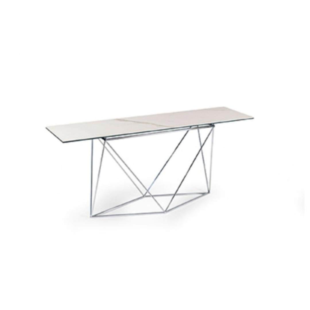 北欧大理石意式艺术玄关台桌靠墙隔断客厅条案轻奢现代简约金属