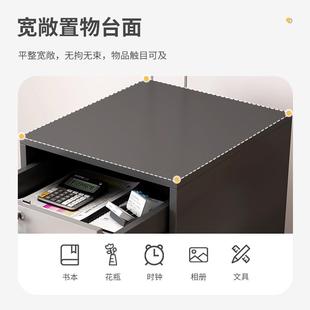 床头柜简约现代小户型家用卧室床边带小柜子简易收纳床头置物架