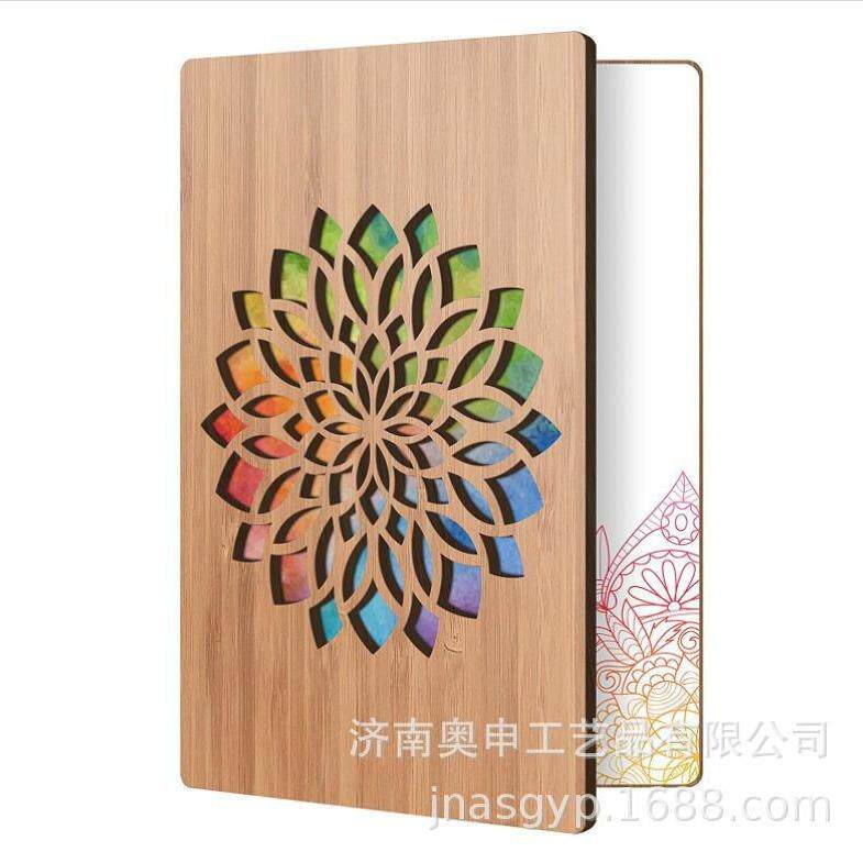 太阳花设计周年问候卡情人节贺卡婚礼母亲节贺卡结婚纪念日贺卡