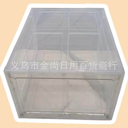 Home Shoe Box Storage Container Dust-proof Transparent Stora