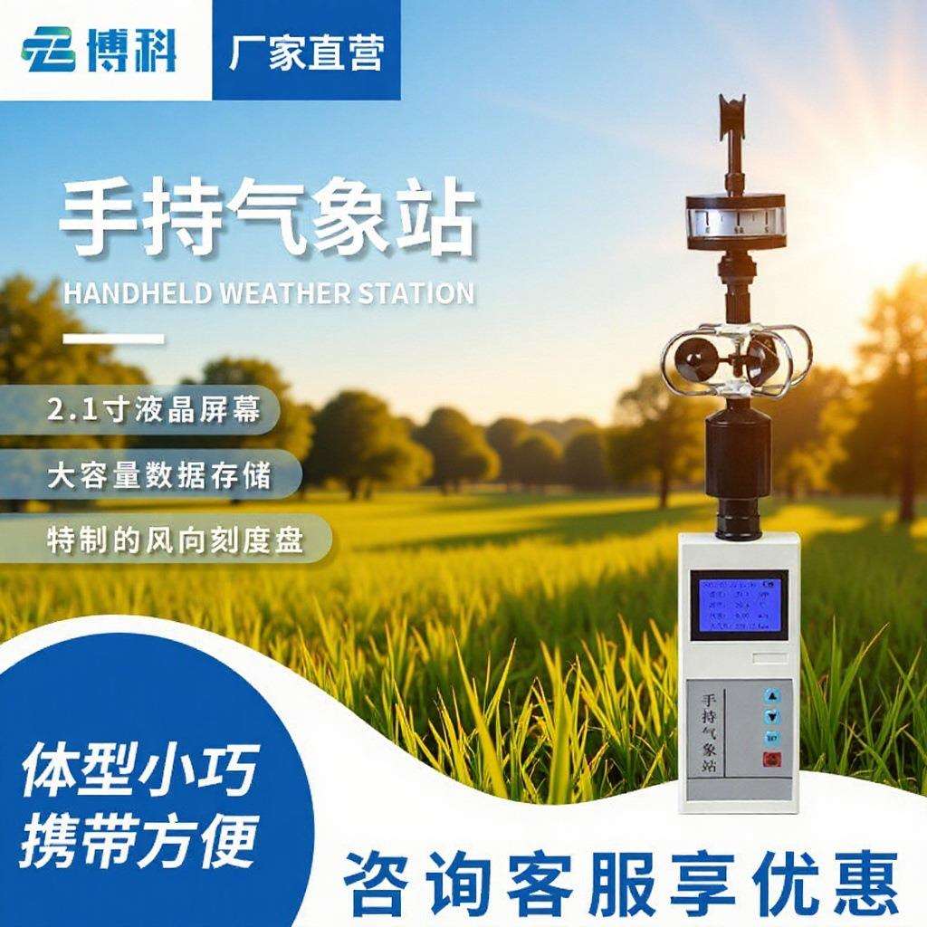 户外手持式气象仪无线便携式风向风速仪微型手持测风仪手持气象站