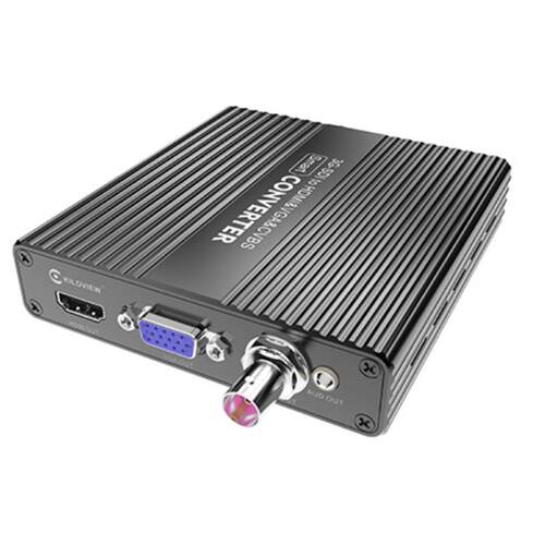 SD/HD/3G-SDI转HDMI/VGA/AV/CVBS转换器SDI转VGA SDI转AV 转HDMI