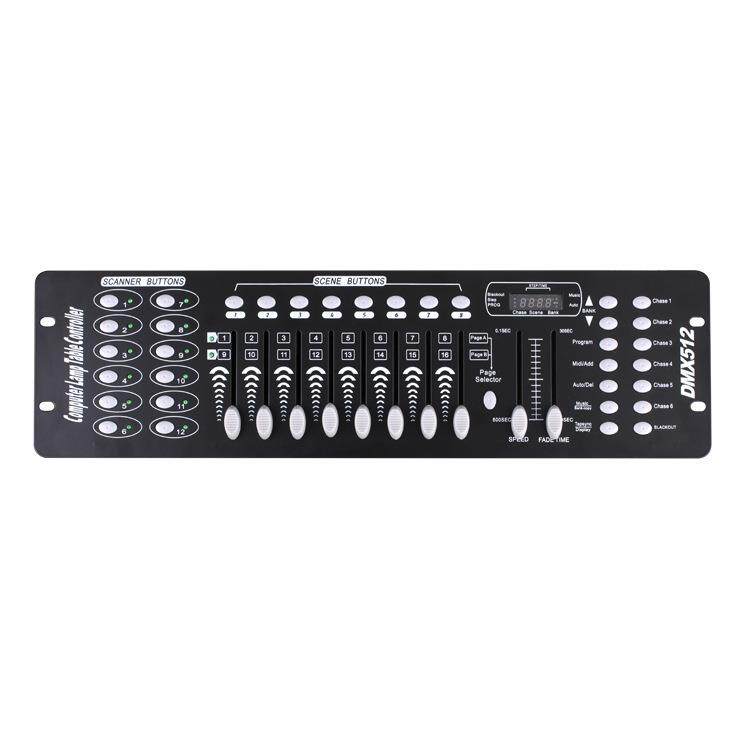 厂家直供DMX192控台 跨境货源 dmx512帕灯控制器调光台舞台灯光