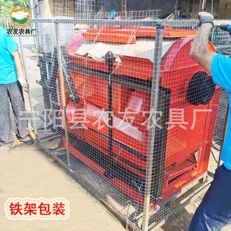 柴油喂入式稻谷打粒机两相电三相收割机械