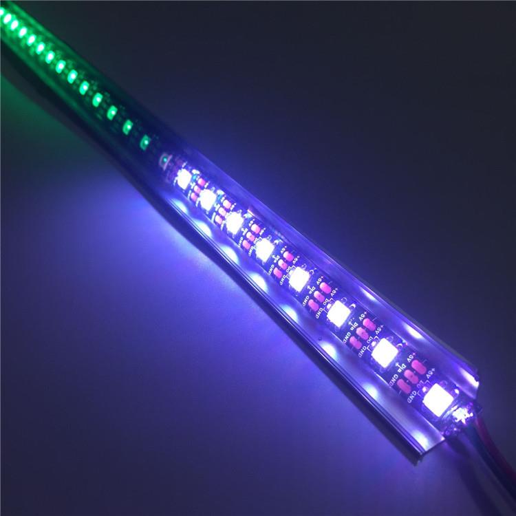 幻彩硬灯条LED低压5V2813ic5050外控幻彩线条灯铝槽V型槽线性灯