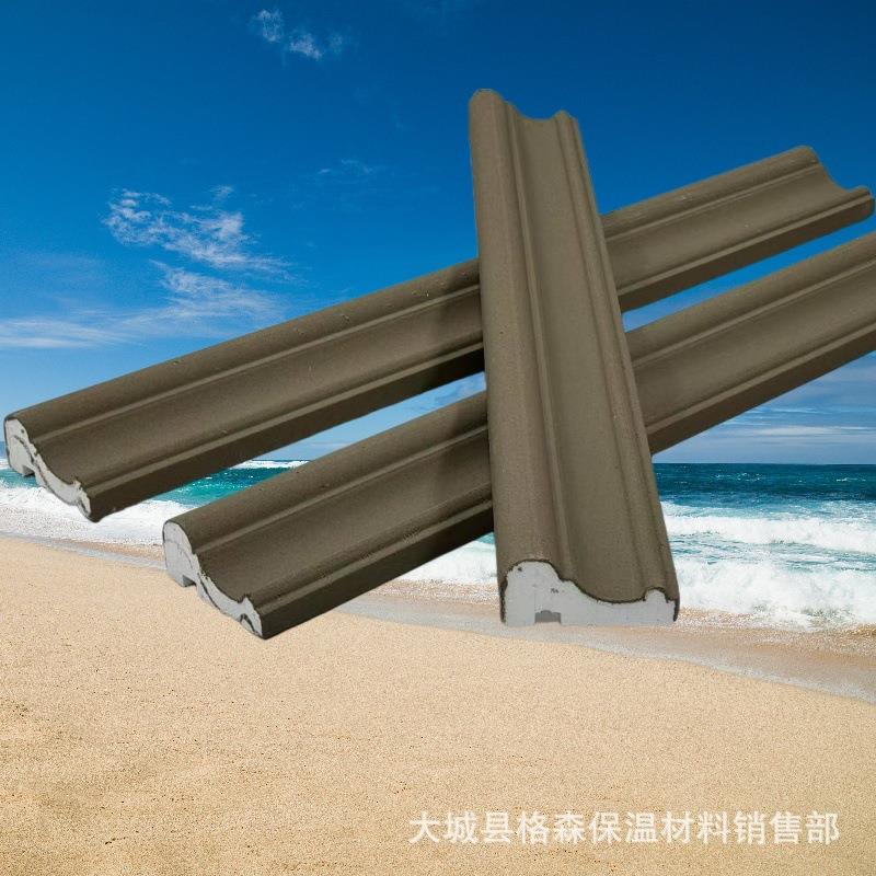 eps线条构件外墙泡沫窗套线条EPS腰线檐口线回字纹发泡陶瓷线条
