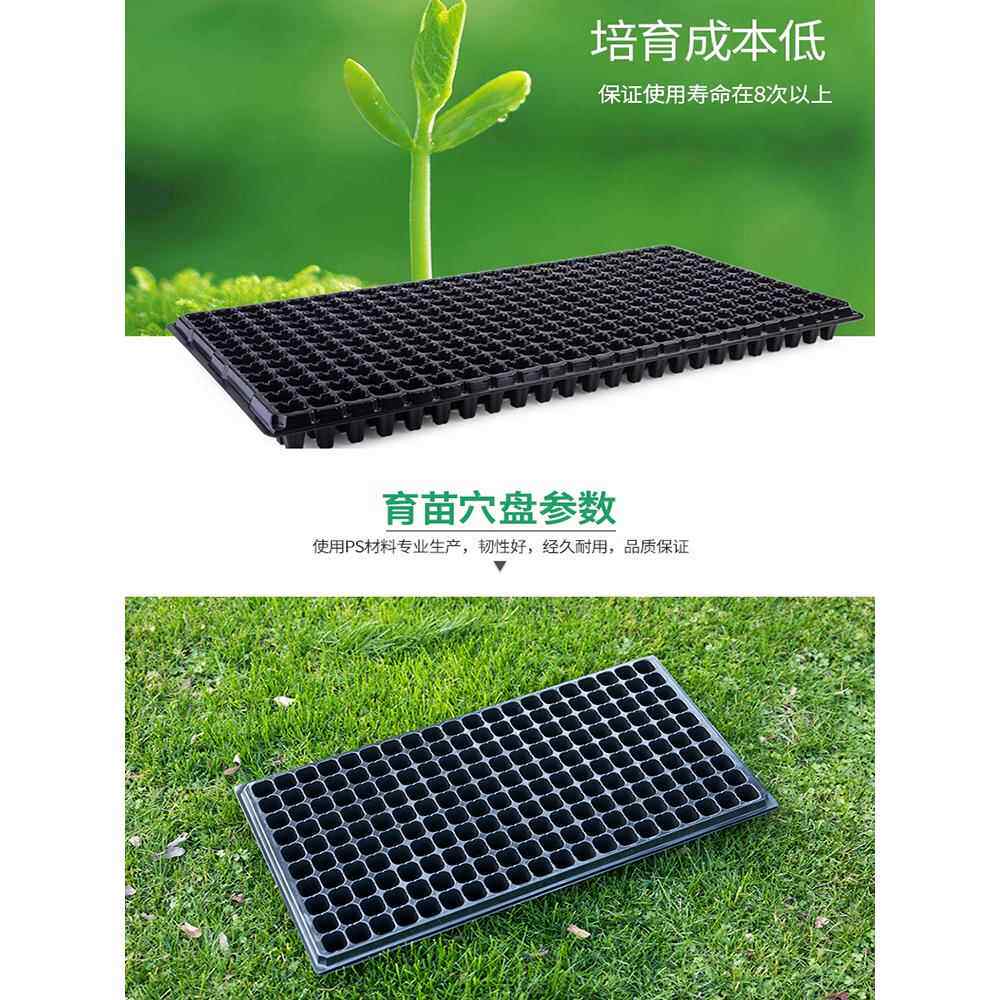 蔬菜育苗盒32孔50孔芽菜穴盘育苗盘水稻播种培养盆小麦草种植盘盆