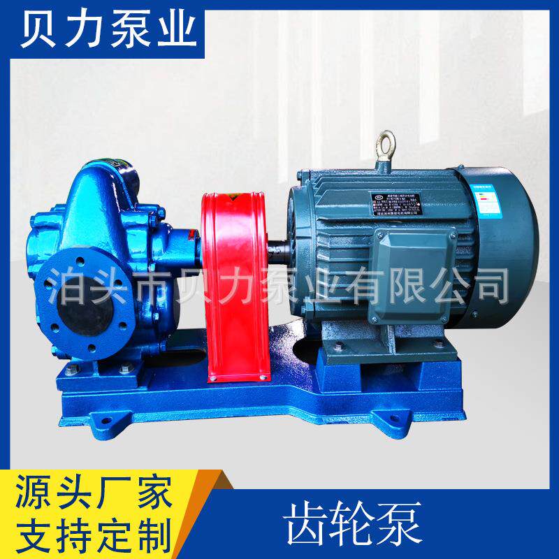 CB300铸铁齿轮泵18m³/小时电动润滑油输送泵水泵大流量齿轮泵