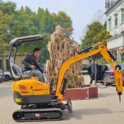 小型挖掘机20型多功能挖机园林绿化农用小挖机工程机械破碎挖钩机
