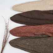 秋冬双层亚亚麻皱色织加厚双层麻皱特厚双层布双JOI层麻洗皱面料