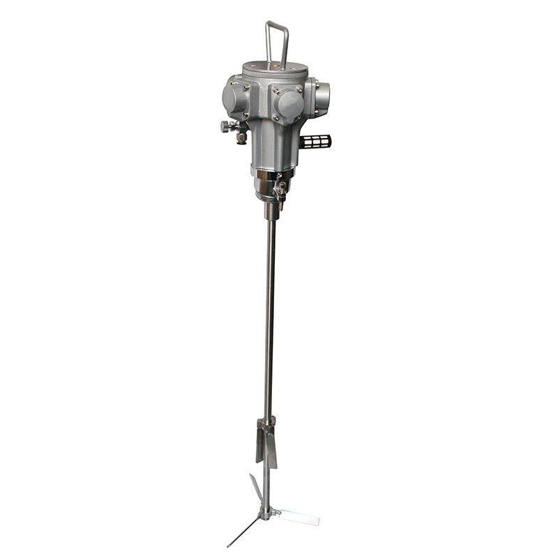 气动搅拌机油伸GZV展桨叶搅拌桶桶升易爆降不搅拌器化工搅拌罐混