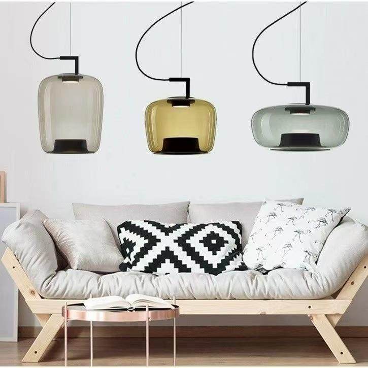 北欧简约玻璃·餐厅吊灯创意会议室吊灯别墅复式楼售楼部装饰设计