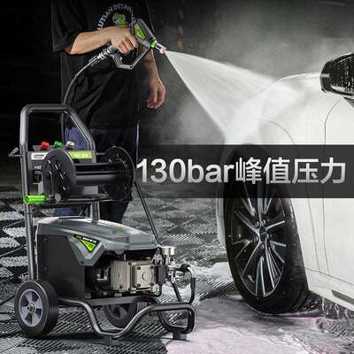 巨浪W16PRO220V3000W绿霸商用清洗机大功率绿田工业洗车清洗机